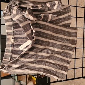 loft outlet striped skort